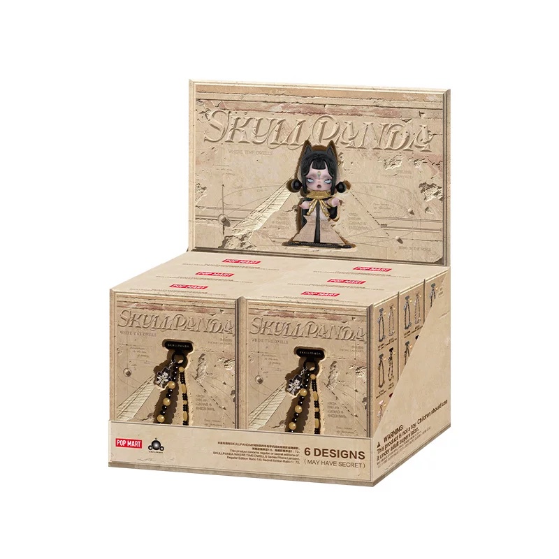 Model Kit Anime Girl - POPMART SKULLPANDA Серия WHERE TIME DWELLS: