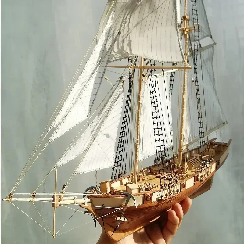 Model Kit Yacht - Деревянная сборная антикварная модель парусника, строительные