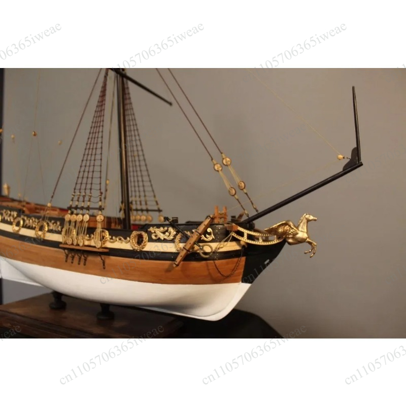 Model Kit Yacht - Масштаб 1/48, деревянная модель яхты «Уильям