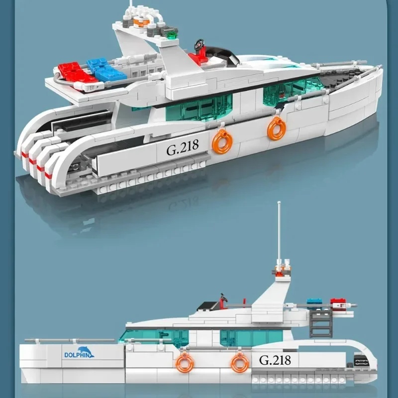 Конструктор Mould King 857 дет – обзор и цена Model Kit Yacht