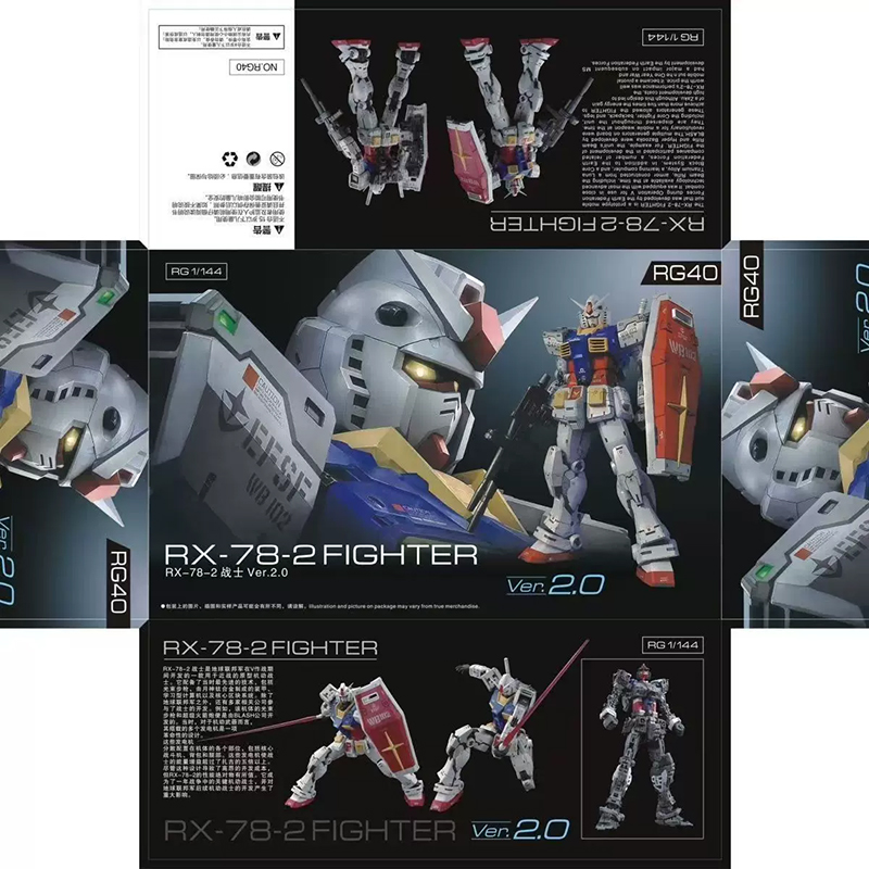 RG 1/144 RX-78-2 2.0 G3 Ver. С – обзор и цена Model Kit Lancelot