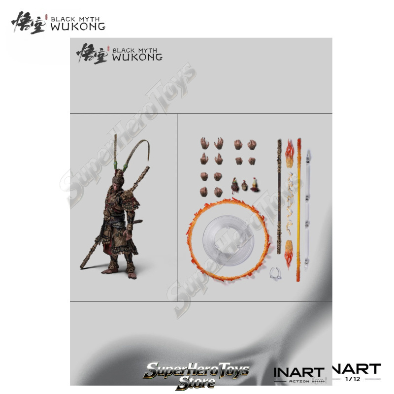 Предзаказ INART Action Black M – обзор и цена Model Kit Wukong