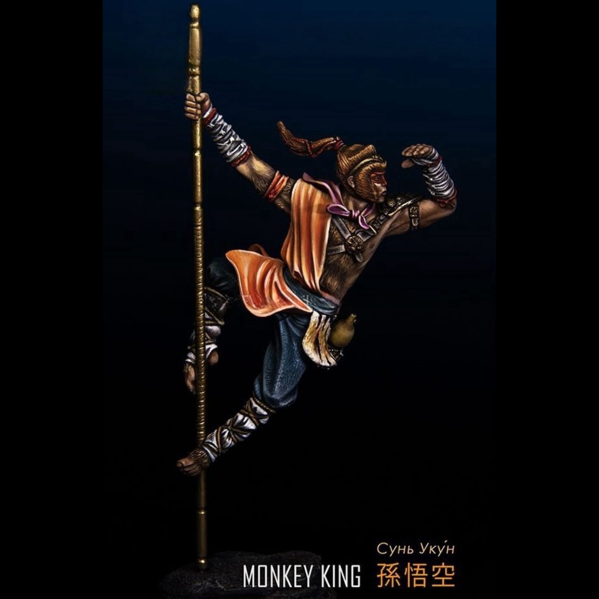 Модель солдата из смолы GK - M – обзор и цена Model Kit Wukong