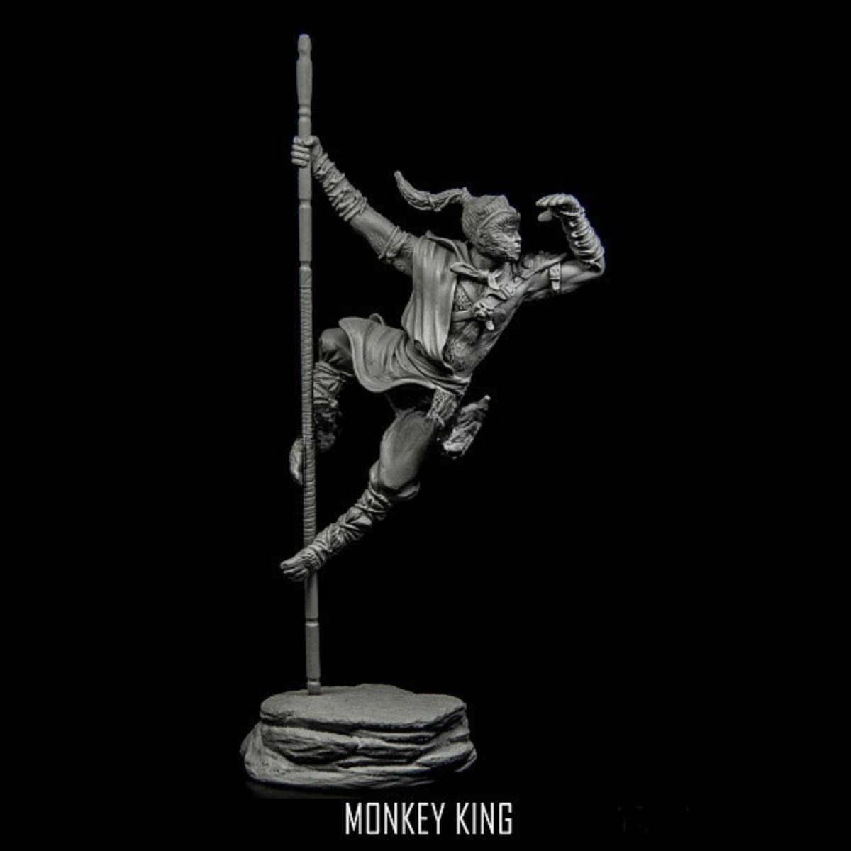 Модель солдата из смолы GK - M – обзор и цена Model Kit Wukong
