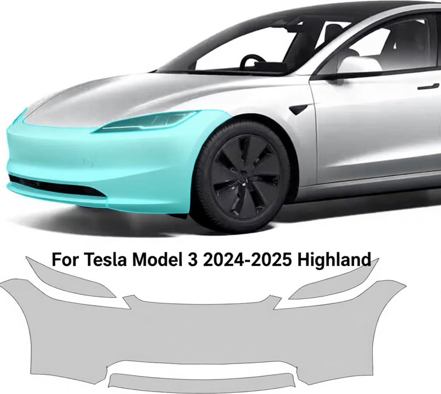 Для Tesla Model 3 2024-2025 Hi – обзор и цена Paint Model Kit