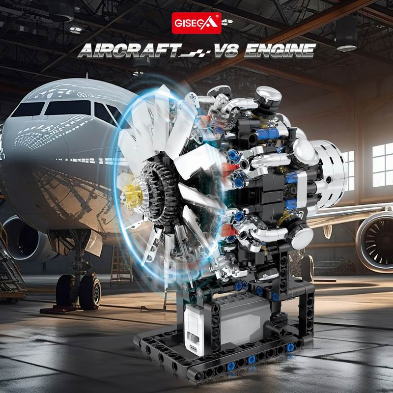 Модель авиационного двигателя  – обзор и цена Model Kit Engine