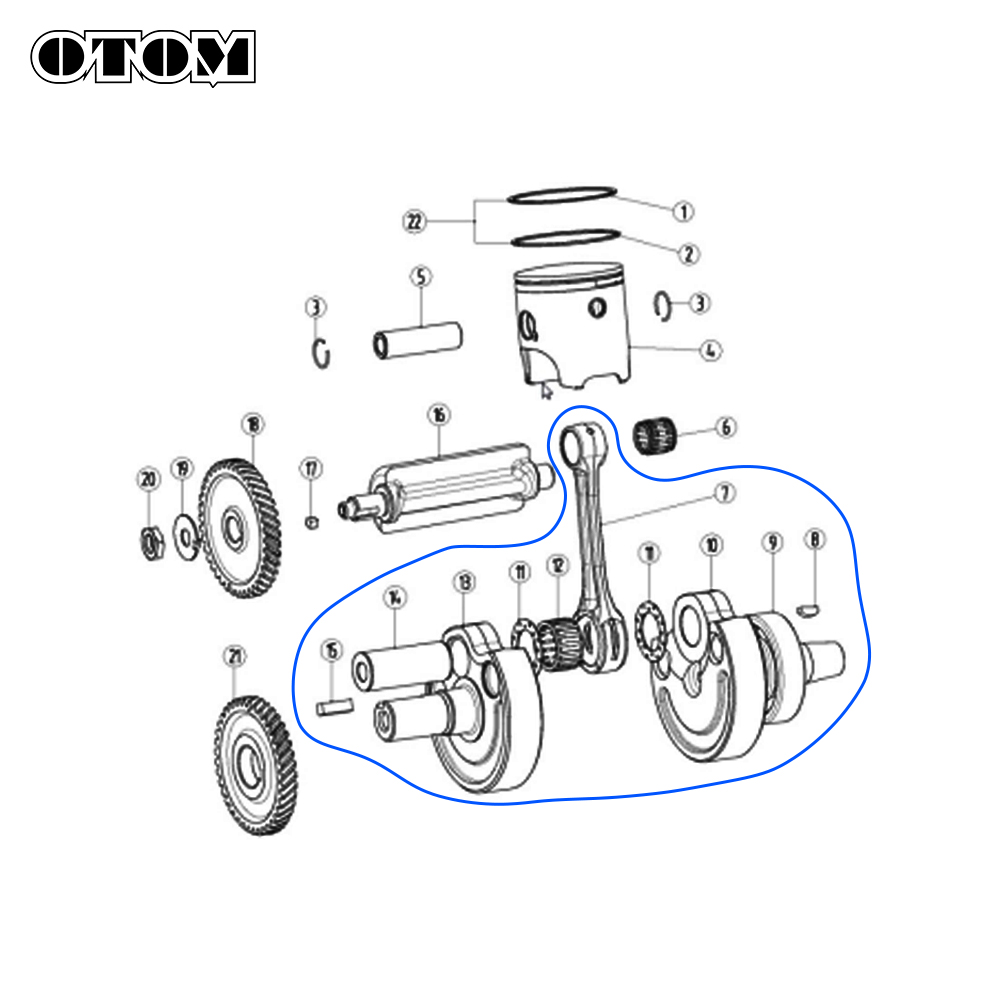 OTOM DT230 MT250 мотоциклетный – обзор и цена Model Kit Engine