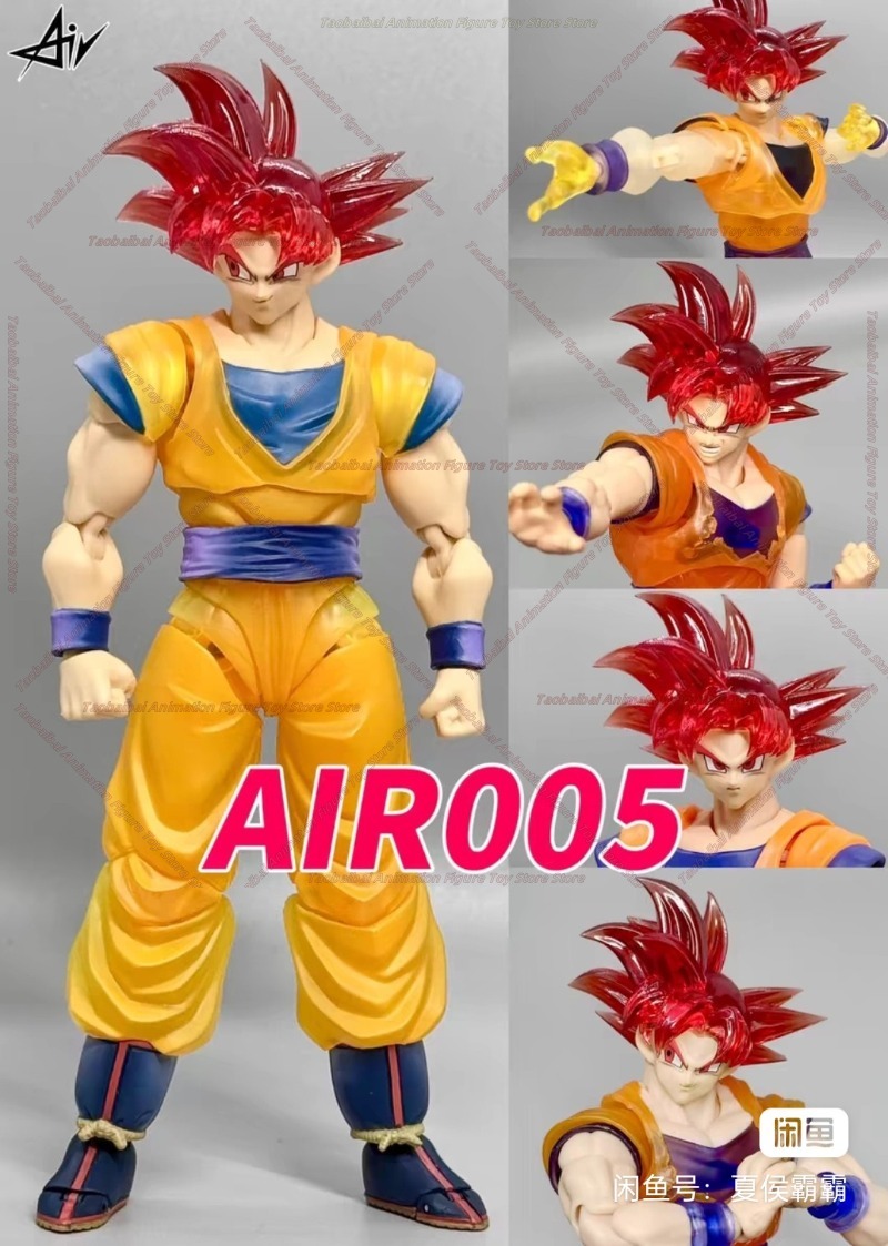 Air Studio Dragon Ball SHF Red – обзор и цена Model Kit Wukong