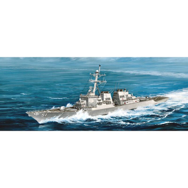 Трубач 04523 1/350 USS Arleigh – обзор и цена Model Kit Yacht