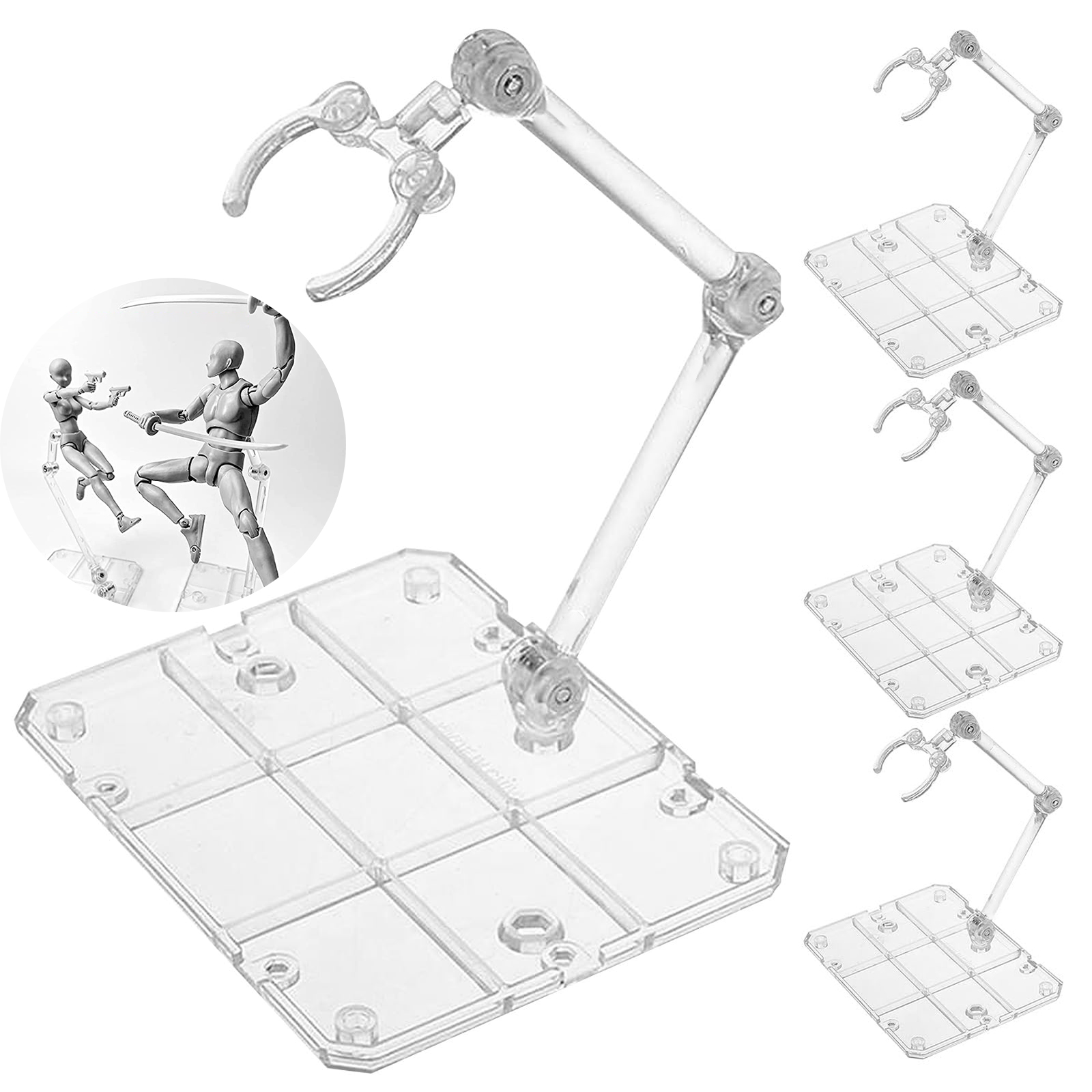 Прозрачная подставка для фигур – обзор и цена Model Kit Eva