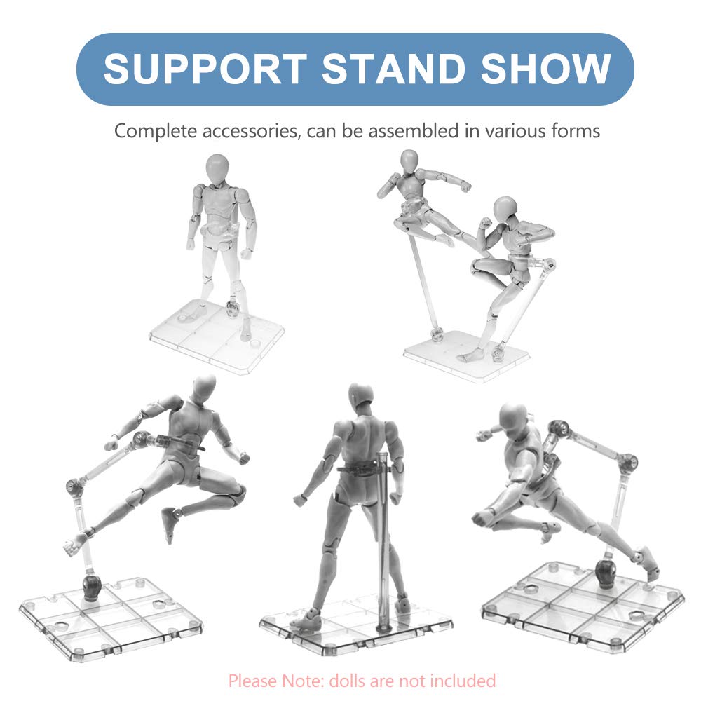 Прозрачная подставка для фигур – обзор и цена Model Kit Eva