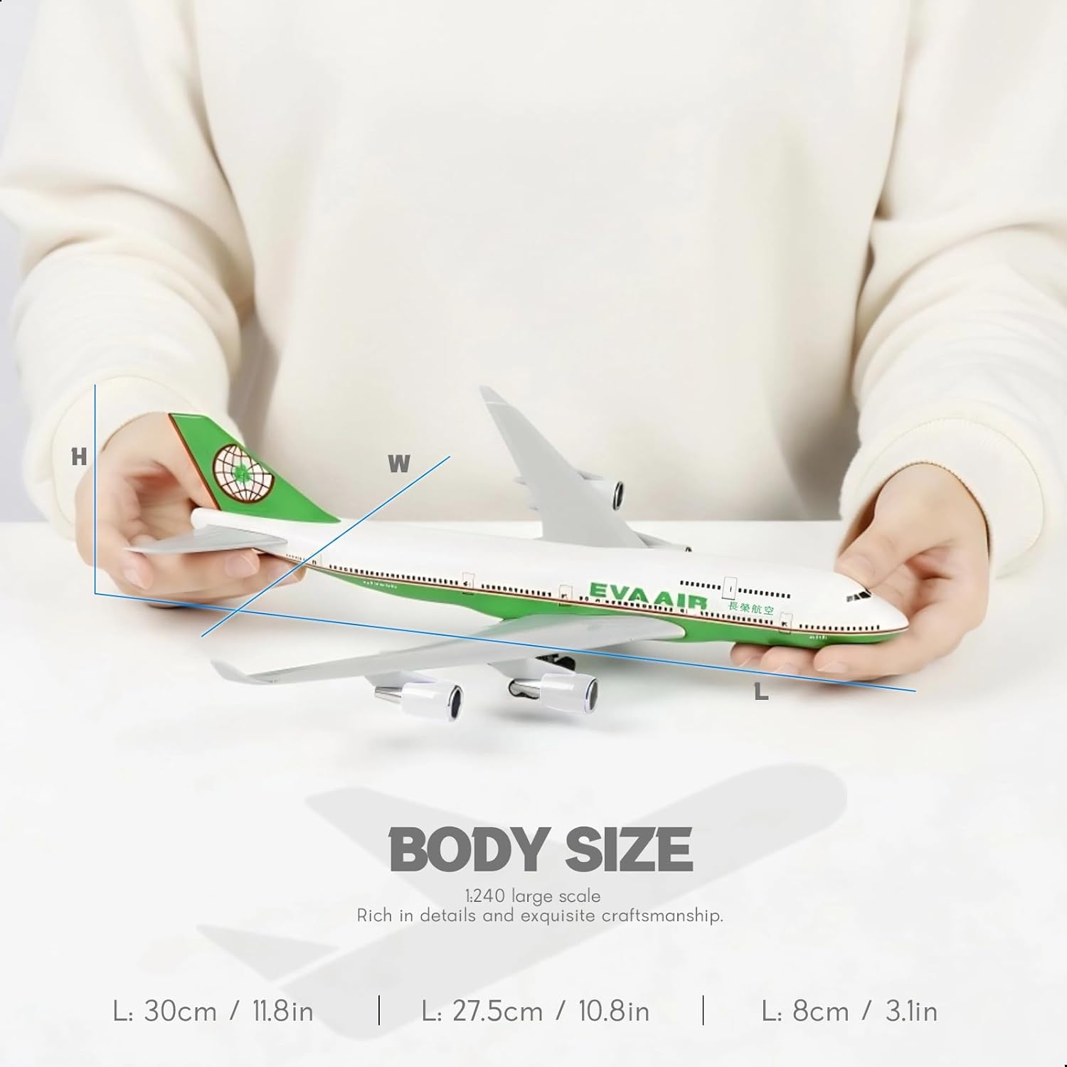 Модель самолета Boeing 747 из  – обзор и цена Model Kit Eva