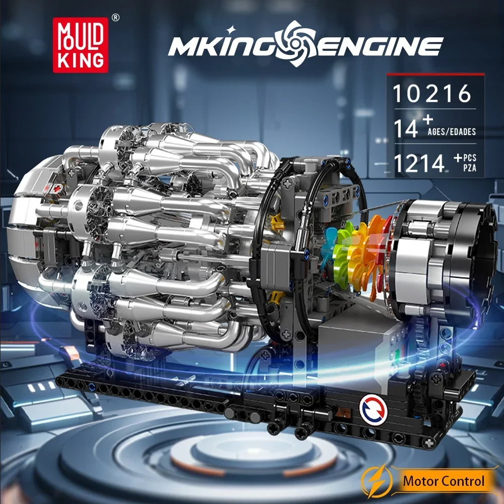 Mold King 10216 модель турбона – обзор и цена Model Kit Engine