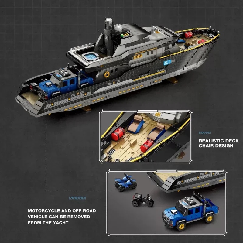 Конструктор Reobrix 66103: Гиг – обзор и цена Model Kit Yacht