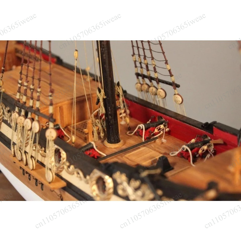 Масштаб 1/48, деревянная модел – обзор и цена Model Kit Yacht