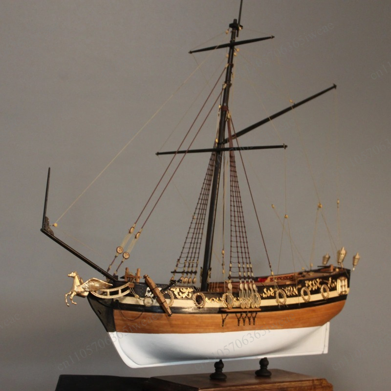 Масштаб 1/48, деревянная модел – обзор и цена Model Kit Yacht
