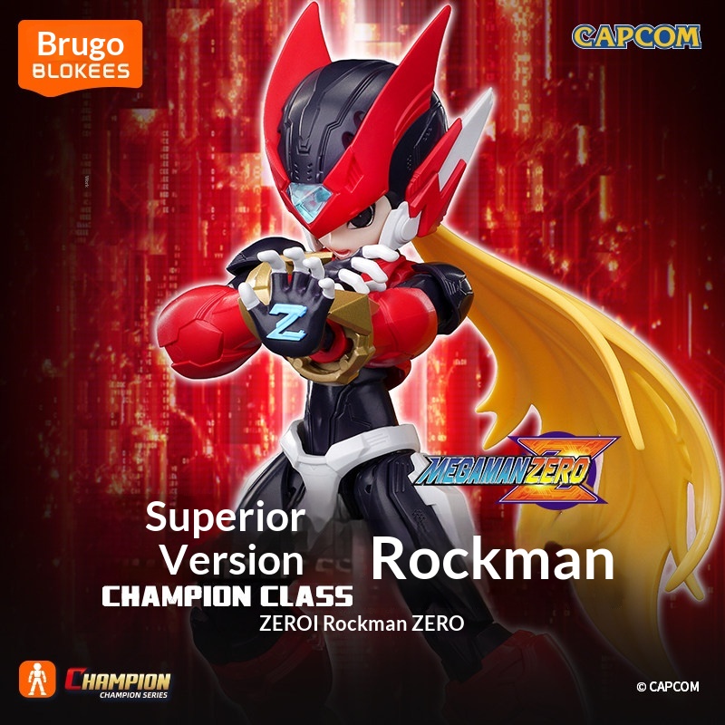 Фигурка Blokees Mega Man Zero  – обзор и цена Model Kit Ultraman Zero