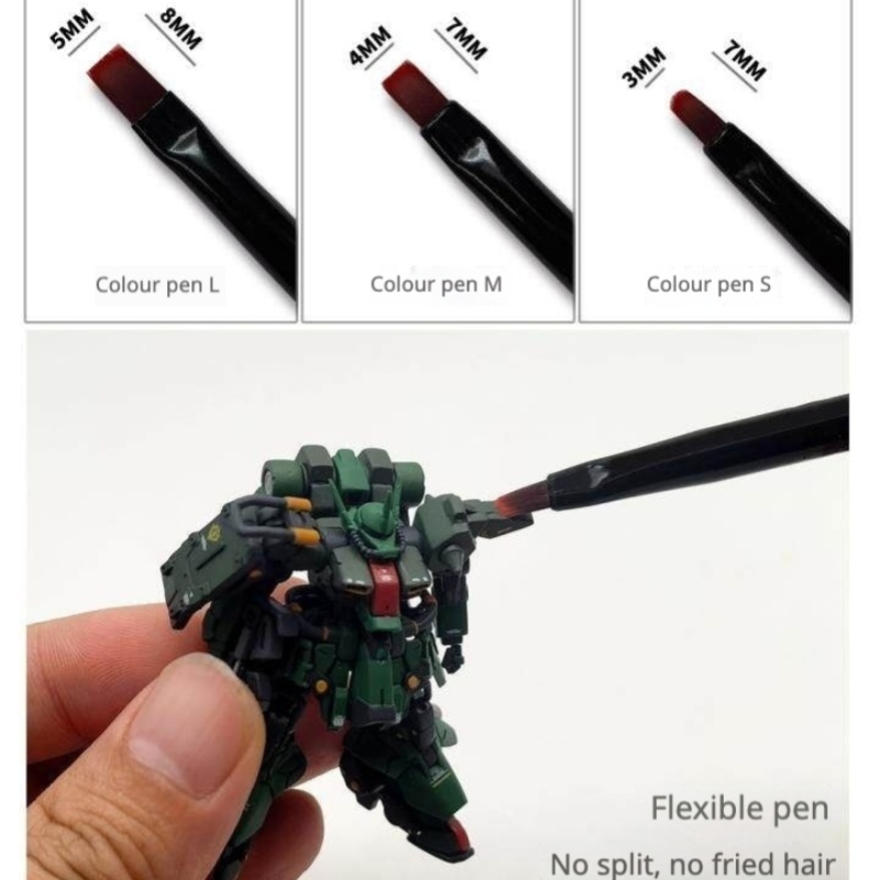 Набор кистей для ручной роспис – обзор и цена Paint Model Kit