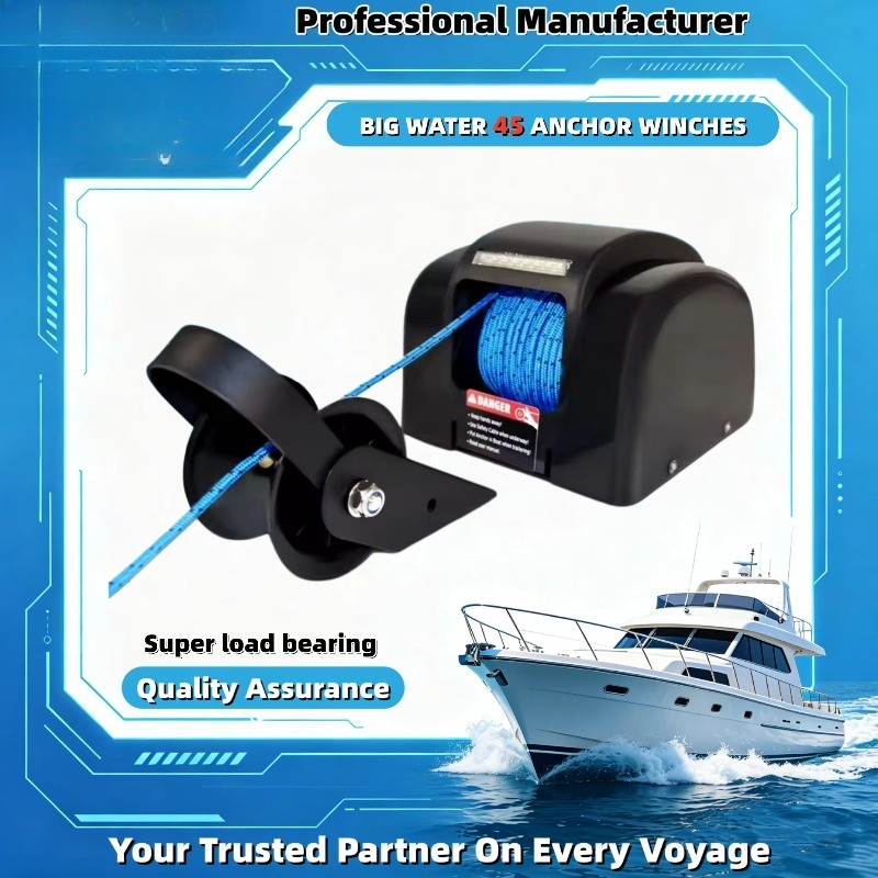 Электрическая якорная лебедка  – обзор и цена Model Kit Yacht