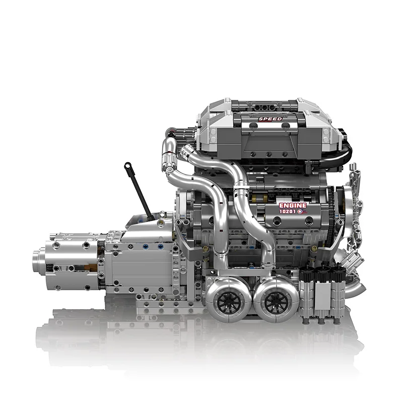Конструктор Mould King 10201:  – обзор и цена Model Kit Engine